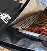 BBQ Blanket for Resting Meat - Meat Insulated Bag for Brisket/Pork Shoulder/Steak - Gift for Men ...
