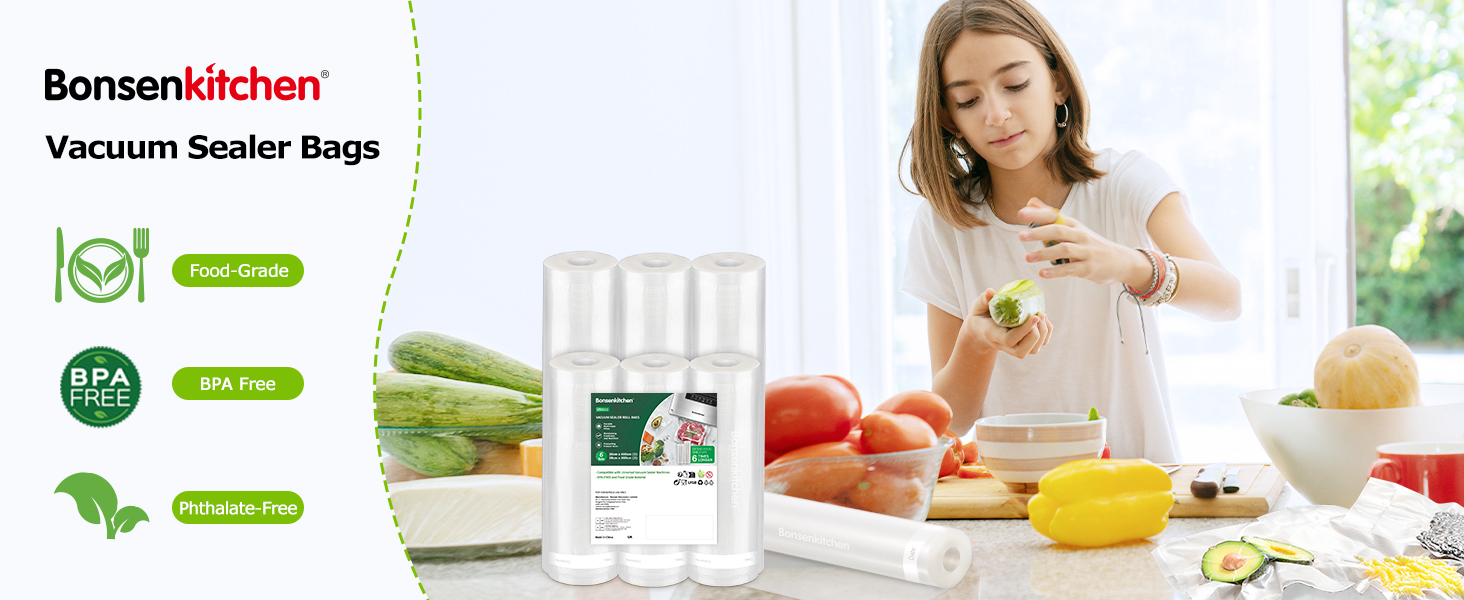 vacuum sealer bags for food VB3211