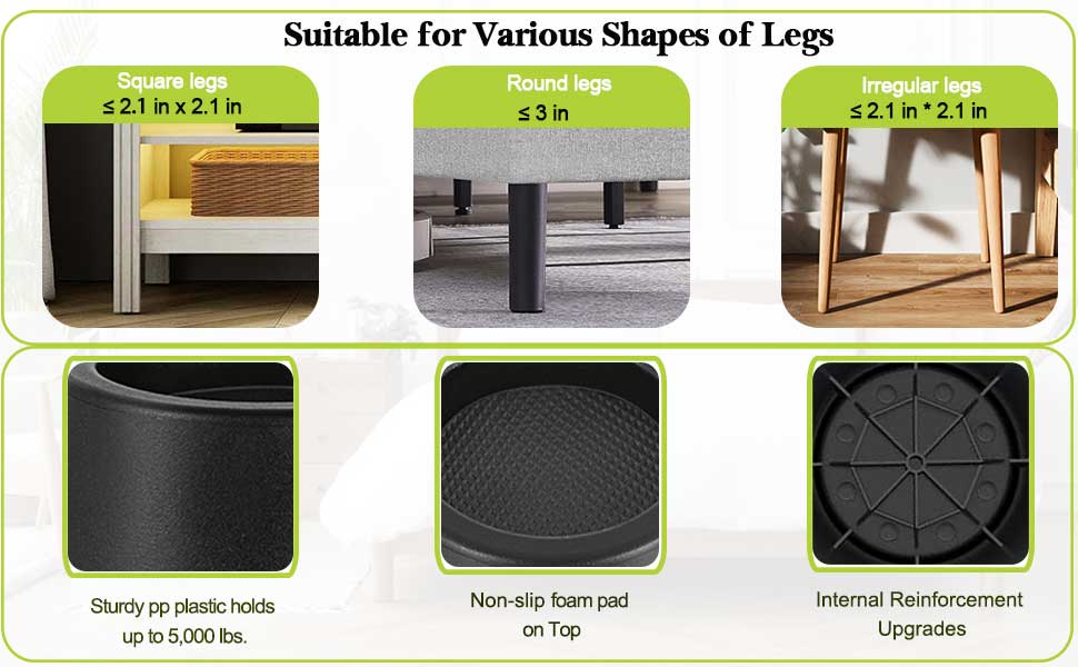 Suitable for Various Shapes of Legs