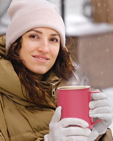 heated coffee cup
