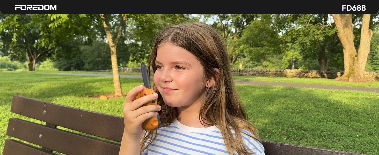 Kids Walkie Talkies Long Range for Boy & Girl Age 3 to 12 Year Old Birthday Toys