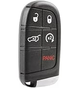 Smart Key for Jeep Grand Cherokee 2014-2022, Alliskeys 5-Button Proximity Key Fob Replacement for...