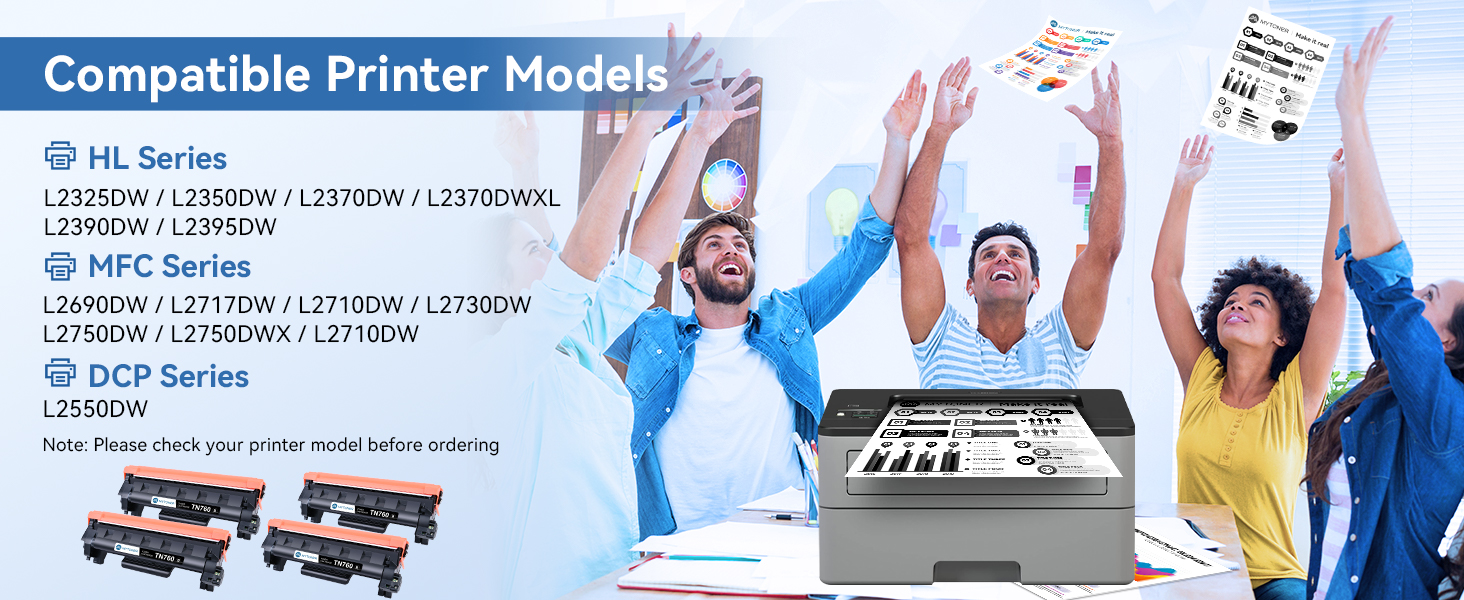 TN760 toner for brother printer