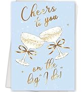 MOROLURU Wedding Card for Couple, Bridal Shower Card, Engagement Card