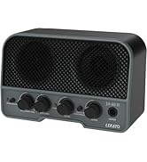 LEKATO Mini Guitar Amp Rechargeable Amplifier Electric Guitar Amp 5W, Clean/Overdrive,Bluetooth G...
