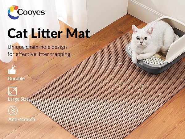 cat litter mat