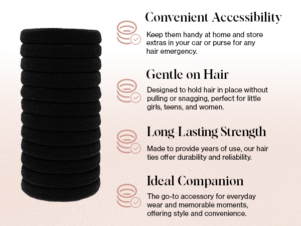 hair ties no damage