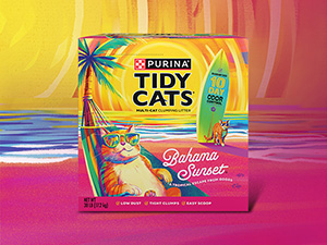 Box of Tidy Cats Bahama Sunset