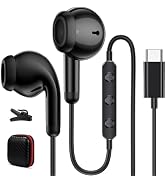 USB C Headphones Wired Earbuds for iPhone 17 16 Pro Max 15 for Samsung S26 Ultra S25 S24 FE S23,T...