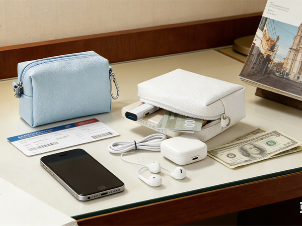 small tech pouch mini pouches charger bag cable electronic organizer travel case cord accessories