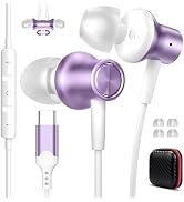 USB C Earbuds Wired for iPhone 17 16 16e 17e 17 Pro Max for Samsung Headphones Wired,Type C Earph...