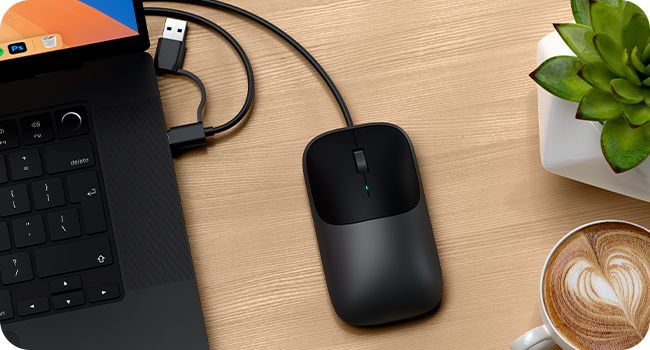 Slim LX Wired Mouse