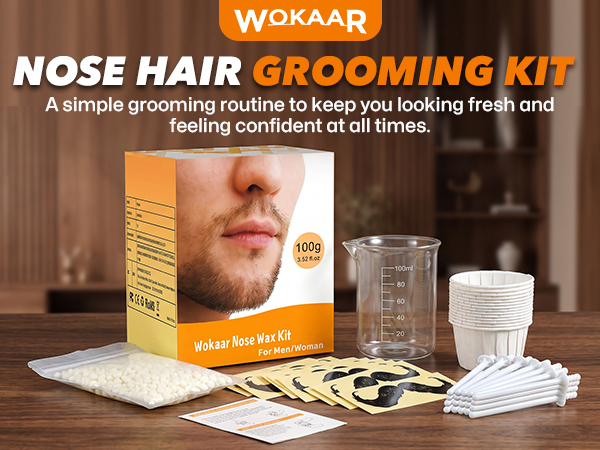 Nose Wax Kit for Men & Women