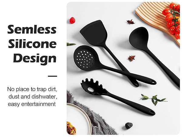 silicone utensil set