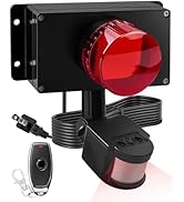 Smart Remote Control Alarm Light with Infrared Motion Detection, 125dB Loud Siren Alert, App Time...