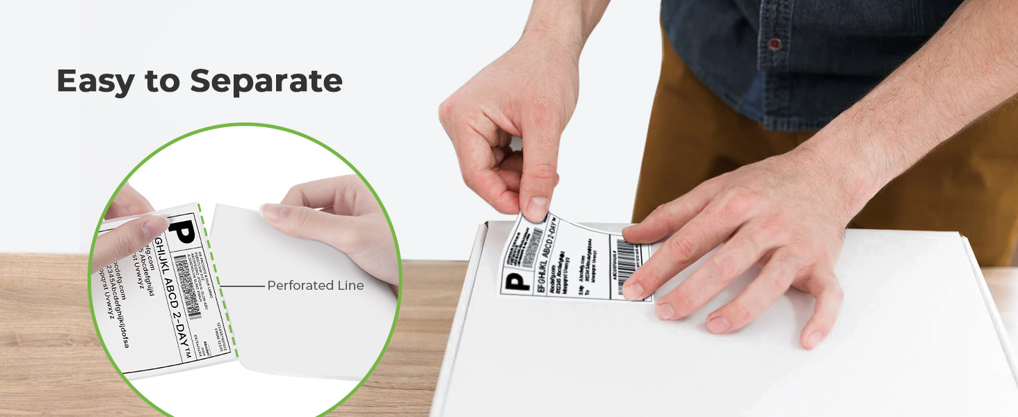 NELKO 4×6 Thermal Labels for Thermal Printer