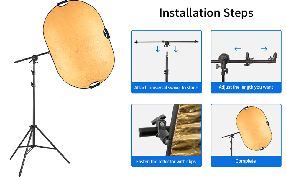 Reflector with Stand kit