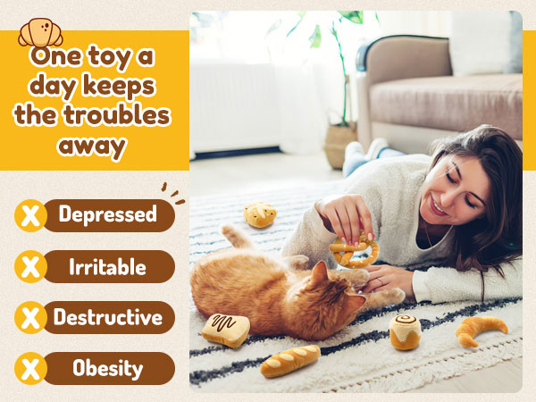 Bread Catnip Toys