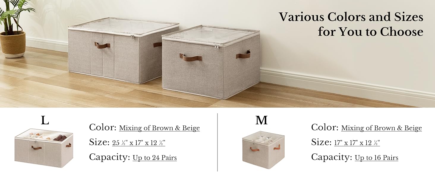 shoes storage bin
