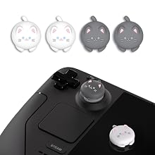 thumstick caps thumb grip caps analog stick caps for steam deck