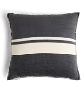 Preston Lane Highrise Throw Pillow 21" x 21", Premium Cotton Blend, Decorative Accent Pillow for ...