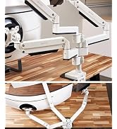 ULTRARM Heavy Duty Triple Monitor Arm for Ultrawide Monitors up to 57