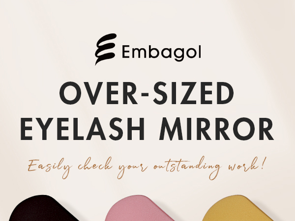OVER-SIZED MIRROR & CLEAR VIEW