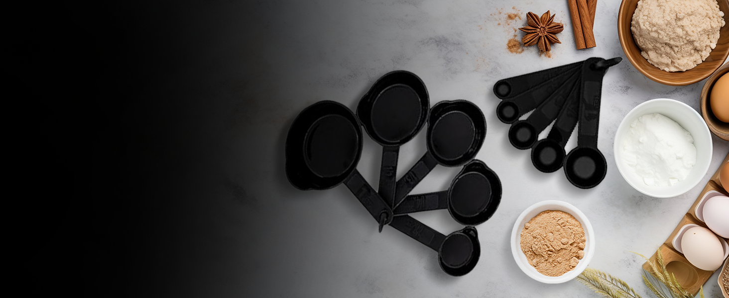 measuring cups and spoons metal kitchen gadgets