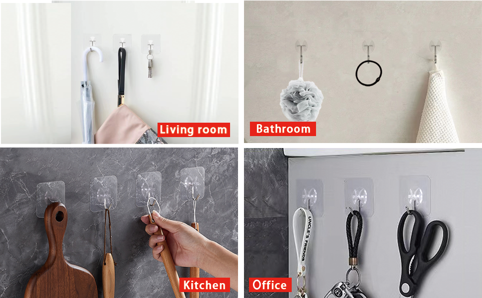 Adhesive Wall Hooks