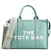Fancy Forest The Tote Bag for Women with Zipper,Large/Medium/Small Size,Canvas/PU leather/EVA/Fuz...
