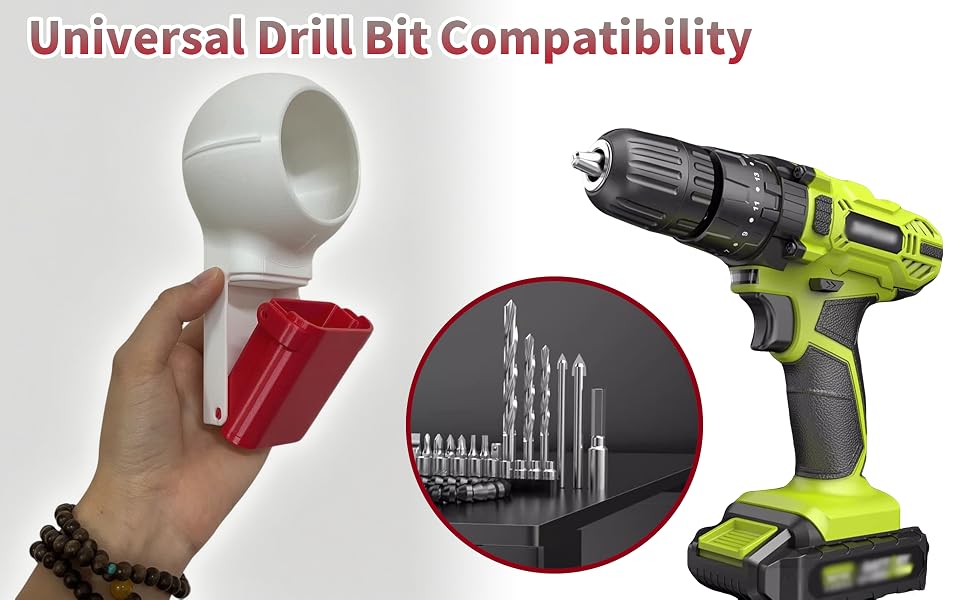 Drill Dust Collector Box , 3D Printed Drill