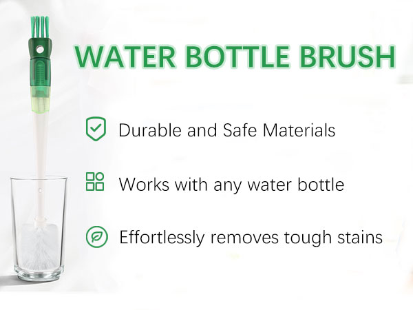 water bottle brushes