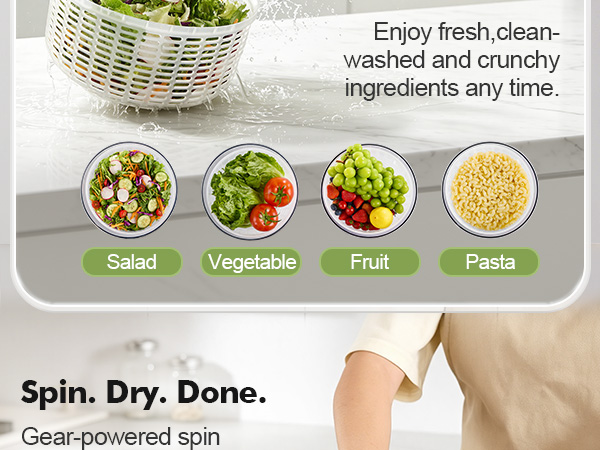 salad spinner lettuce spinner easy to dry