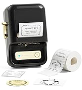 NIIMBOT B21 Label Maker Machine with Tape, 2 Inch Portable Sticker Printer Thermal Labeler for Gi...