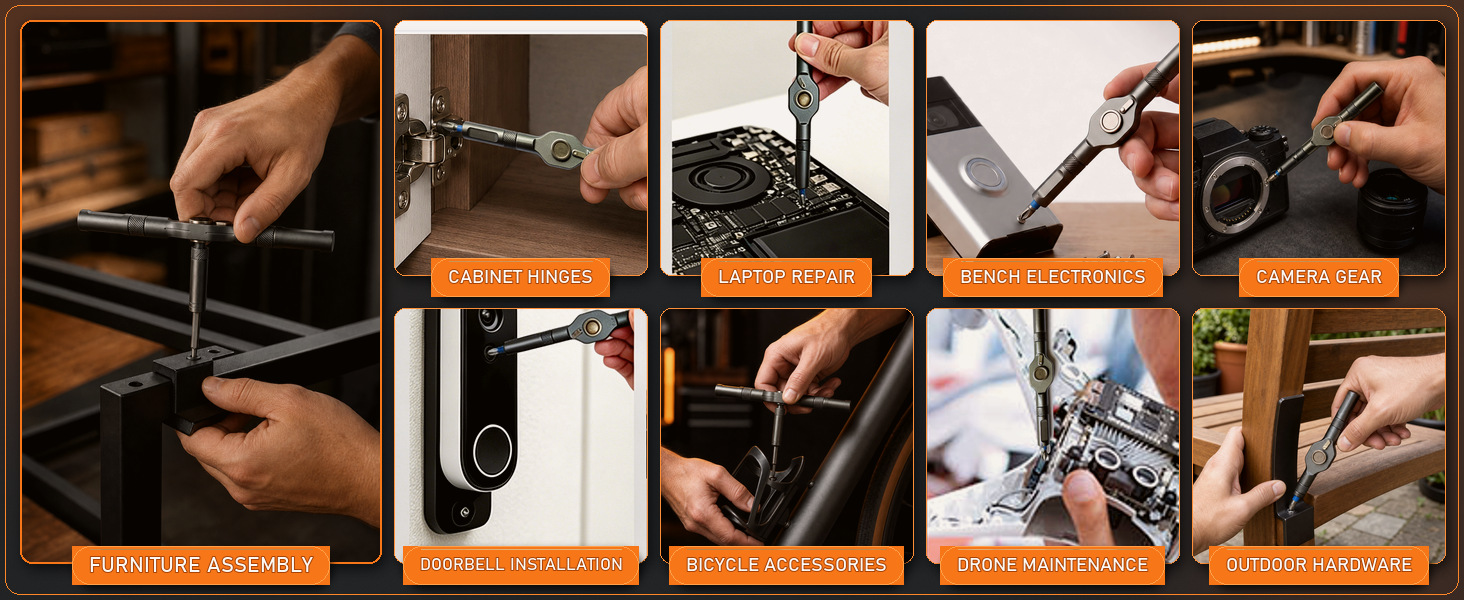 42 in 1 Magnetic Screwdriver Set