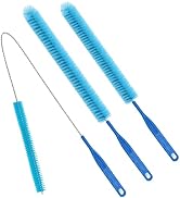 Dryer Vent Cleaner Kit,Includes Dryer Vent Brush, lint Brush for Dryer, Drain Cleaning Brush, and...