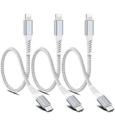 Short USB C to Lightning Cable