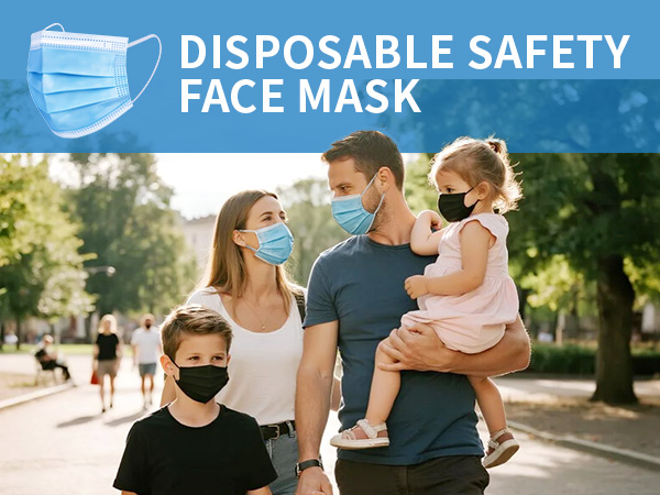 blue face mask