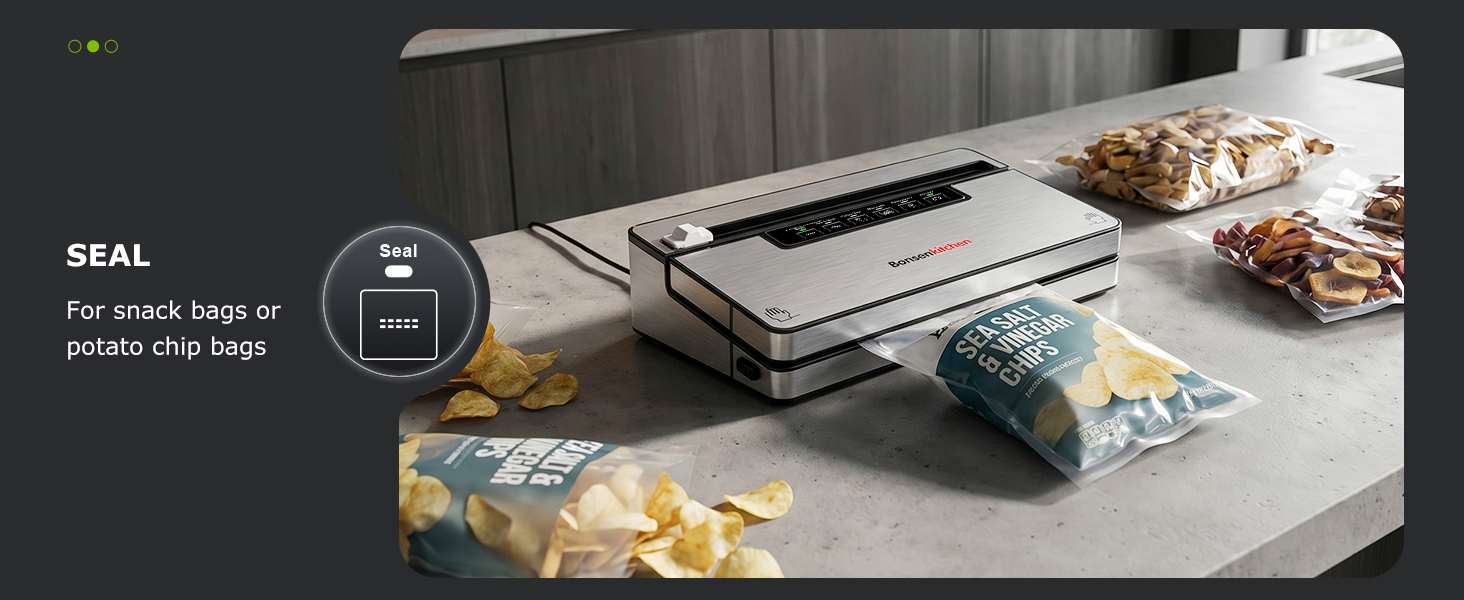 Bonsenkitchen Vacuum Sealer for Food
