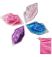 Lip Ice Pack for Cosmetic, Cold Use for Lip Keep Lipstick from Fading, Heat Use for Makeup Remove...