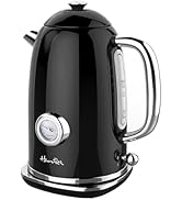 Harriet Electric Kettle, 1.8L Retro Electric Tea Kettle with Thermometer, 1500W Stainless Steel H...