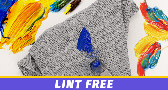 Reusable Shop Towels, Microfiber Towels for Car, Lint Free, Scratch-Free, Highly Absorbent