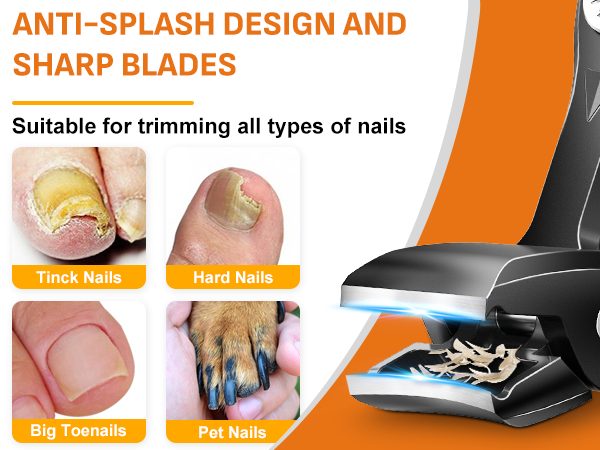 Upgrade Angled Head Large Toe Nail Clippers