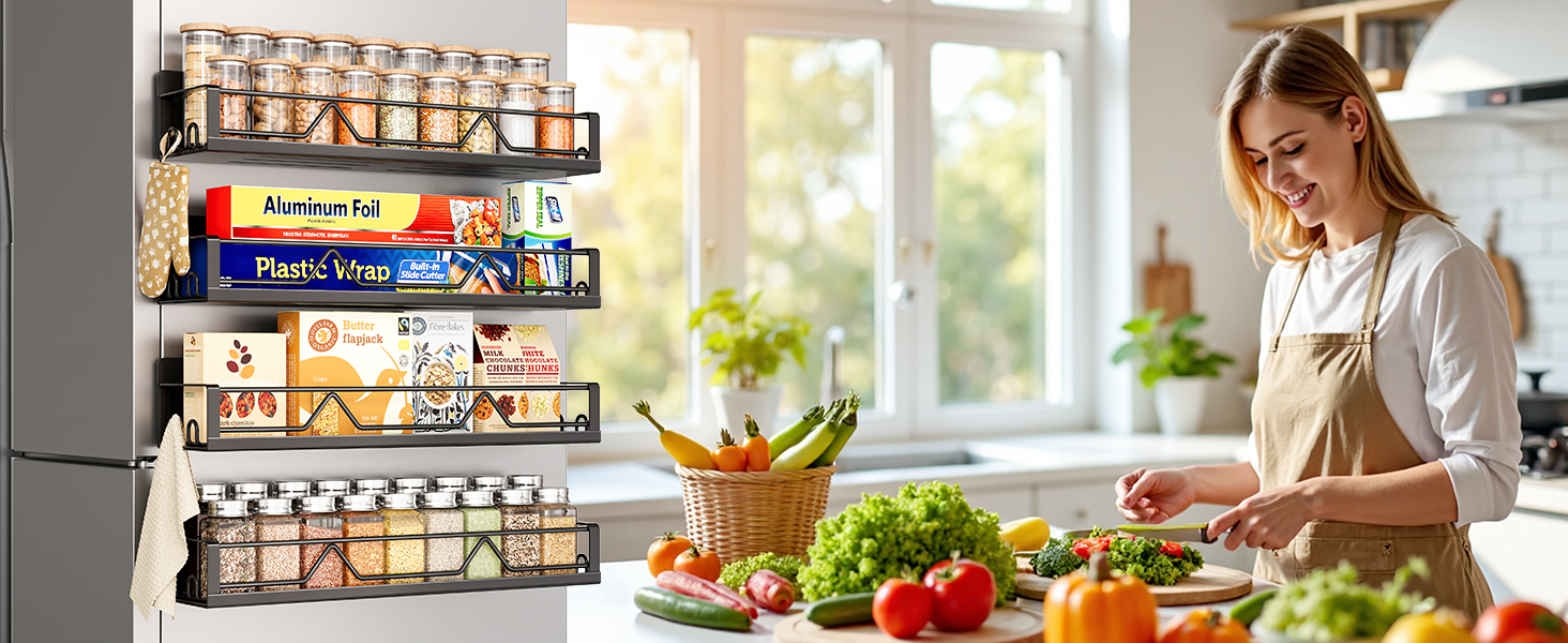 magnetic spice rack