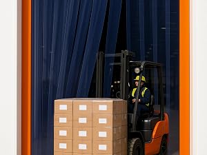 pvc curtains for industrial use commercial walk in freezers