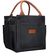 Joymee Lunch Bag Women Insulated Lunch Box Reusable Durable Leakproof Large Spacious Cooler Tote ...