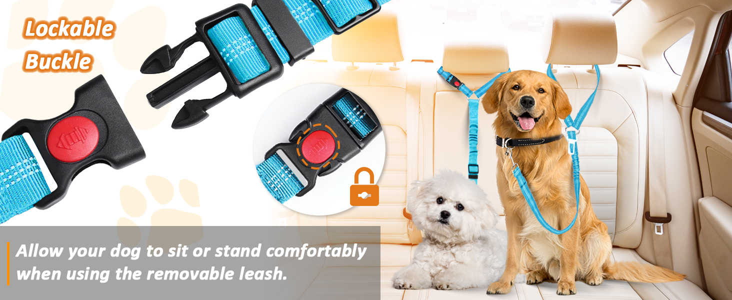 dog car harness