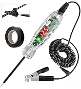 Test Light Automotive VDIAGTOOL P60 3-70V DC Digital Dual LED Circuit Tester, Light Tester with V...