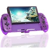 ECHZOVE Nintendo Switch OLED Controller Grip, Ergonomic Controller for Switch OLED and Switch wit...
