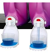 Dulinkas 2 PCS Laundry Liquid Detergent Cup Holder Drip Catcher Tray Fabric Softener Drip Catcher...